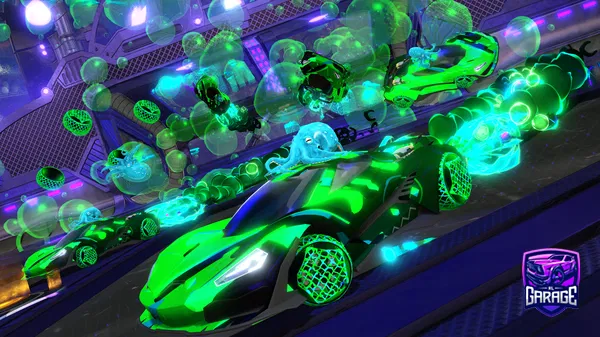 A Rocket League car design from MrRogers143