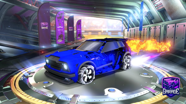 A Rocket League car design from pfllfldle