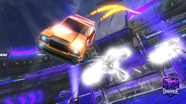 A Rocket League car design from mapaxhe356