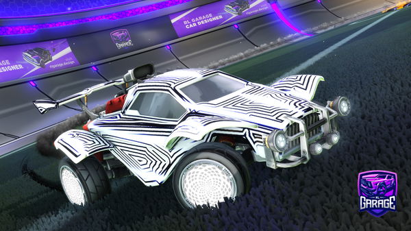 A Rocket League car design from skittles042008