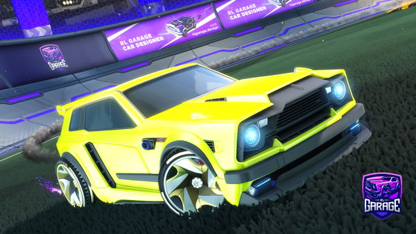 A Rocket League car design from Lauas