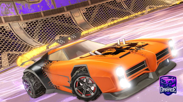 A Rocket League car design from Quitt