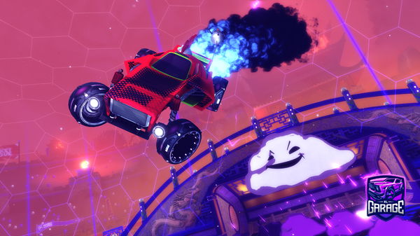 A Rocket League car design from federck