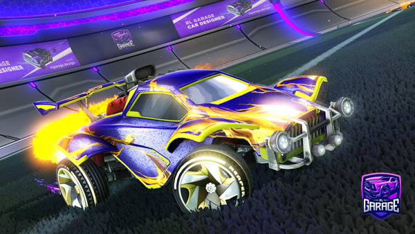 A Rocket League car design from Abd_3946