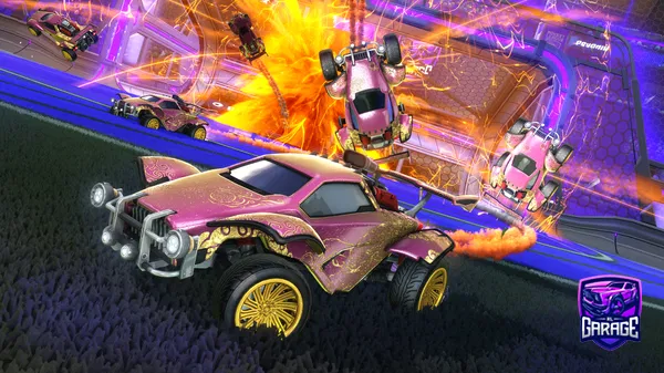 A Rocket League car design from LwGwNw