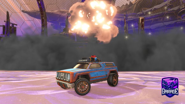 A Rocket League car design from cezpo