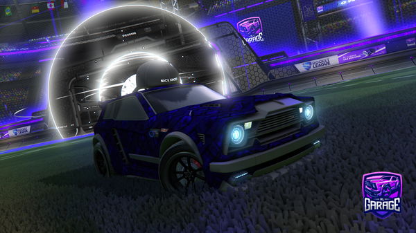 A Rocket League car design from Antagunist