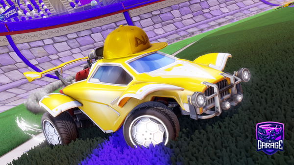 A Rocket League car design from AlphaBooger