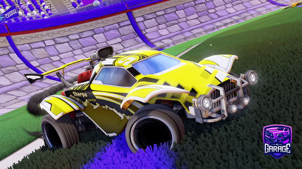 A Rocket League car design from DitroY