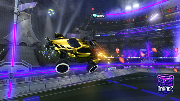 A Rocket League car design from Mrokop