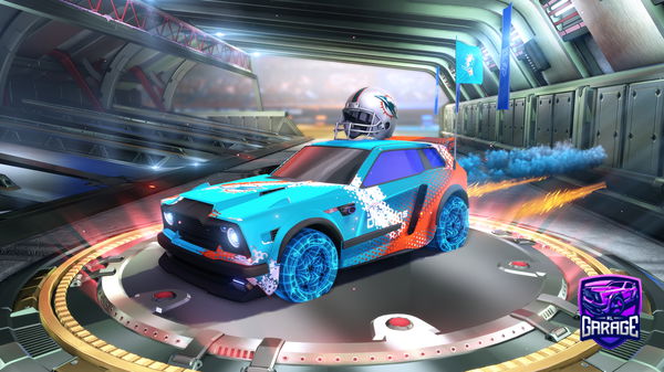 A Rocket League car design from Binaryman4231