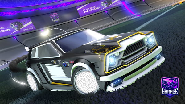 A Rocket League car design from Dudebr0