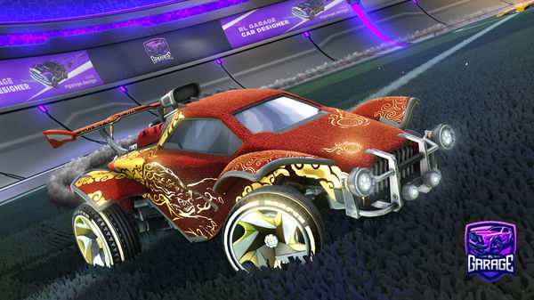 A Rocket League car design from Nico_111