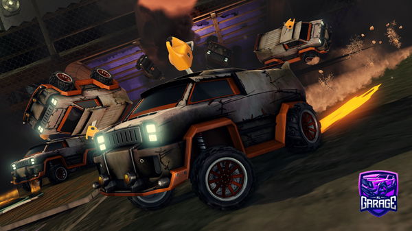 A Rocket League car design from HalloweenQueen