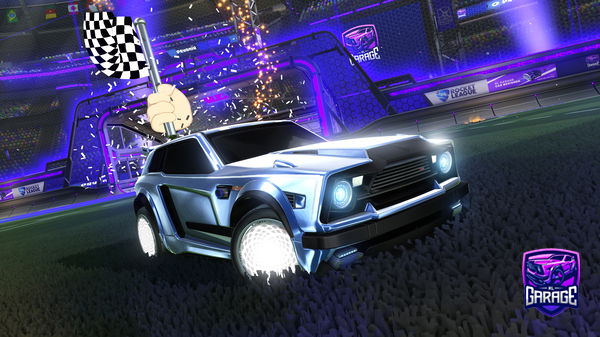 A Rocket League car design from PoluxRL