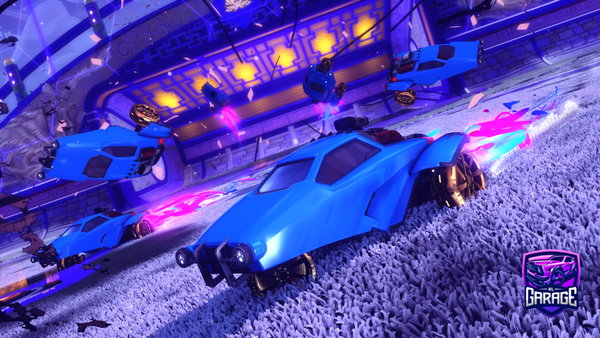 A Rocket League car design from xiw