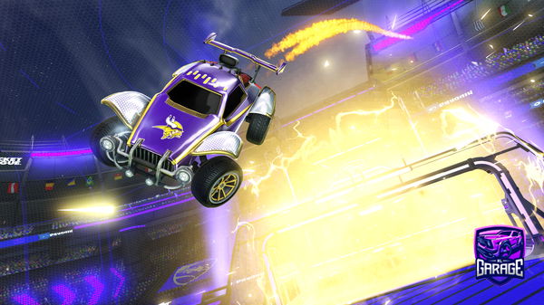 A Rocket League car design from Shark_alves