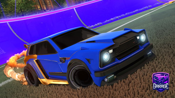 A Rocket League car design from SeimDayDelivery
