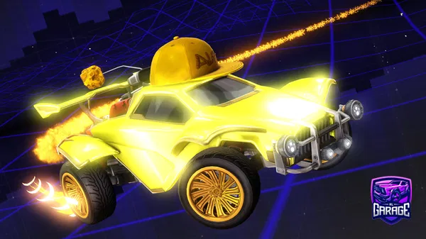 A Rocket League car design from Megalodon1745