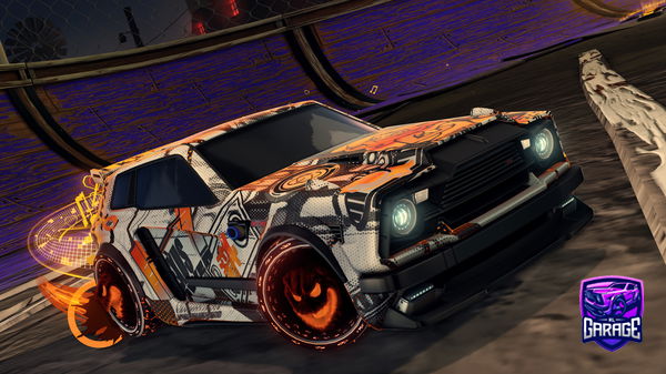 A Rocket League car design from L1lBro