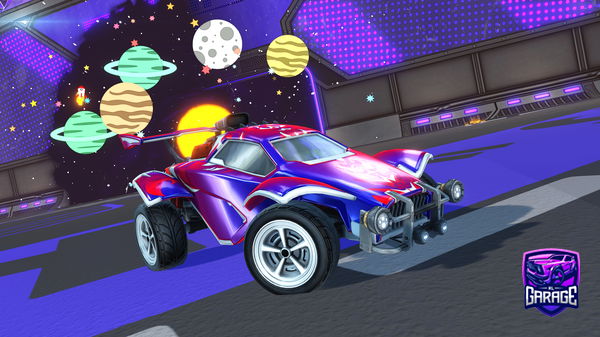 A Rocket League car design from Xendermenz_PC