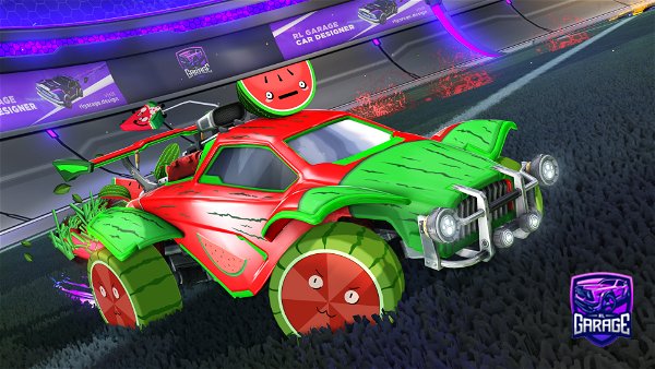 A Rocket League car design from Ic3Lolly