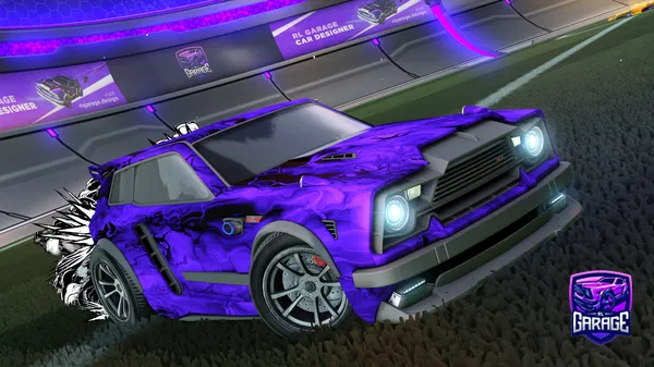 A Rocket League car design from MiniRonaldo0612