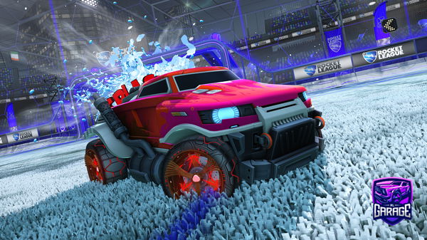 A Rocket League car design from RM18