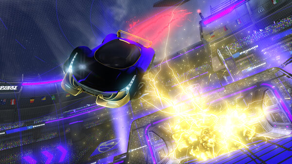 A Rocket League car design from Ghostsword11