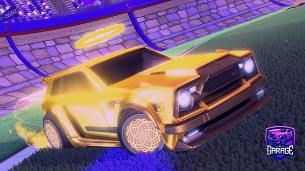 A Rocket League car design from WildGrayWolf