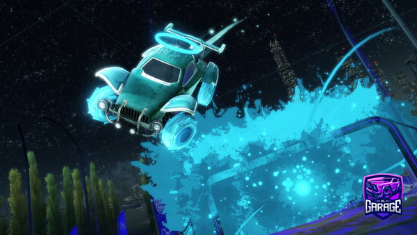 A Rocket League car design from Harrisonefc