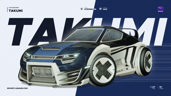 A Rocket League car design from 23Cire