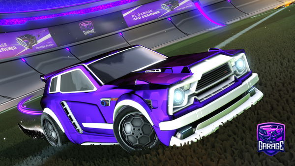 A Rocket League car design from Camellmania2