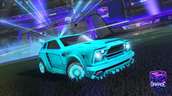 A Rocket League car design from Godzilla1610