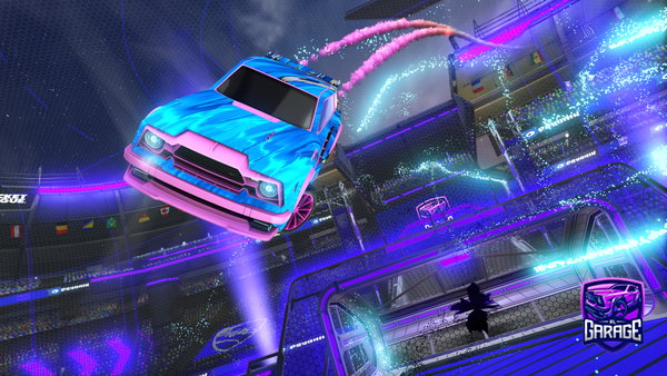A Rocket League car design from EHM10