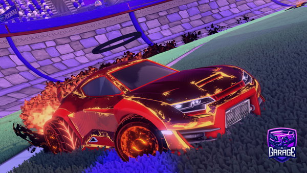 A Rocket League car design from ShindeiruVT