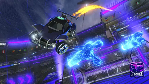 A Rocket League car design from Hexaal