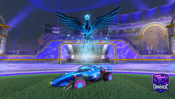 A Rocket League car design from Ice_Mik