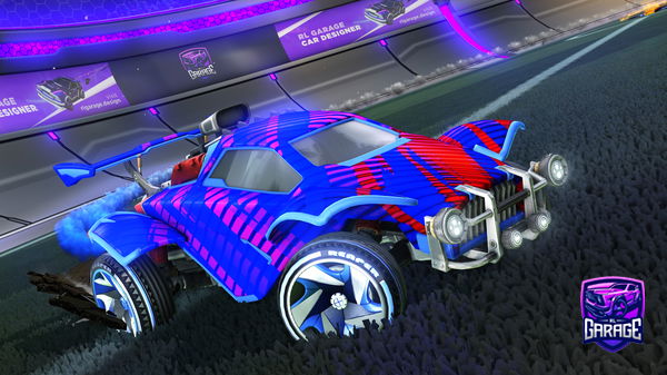 A Rocket League car design from NGreninja11