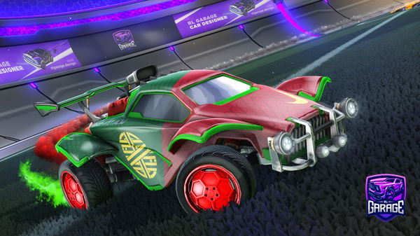 A Rocket League car design from RYZN-FROSTYBISCUIT