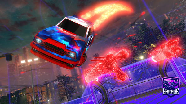 A Rocket League car design from AquaEclipse456