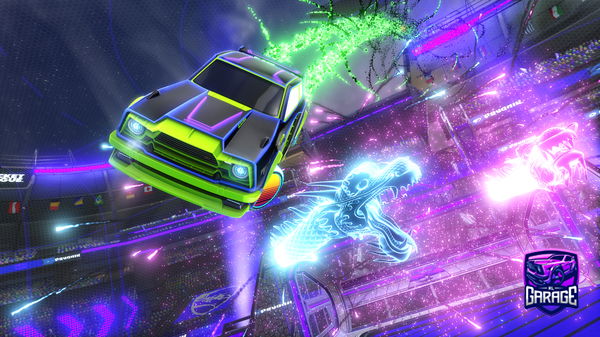 A Rocket League car design from Hazzatheman22