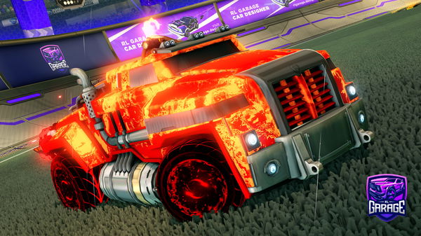 A Rocket League car design from slayzit