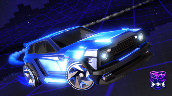 A Rocket League car design from Teamneron