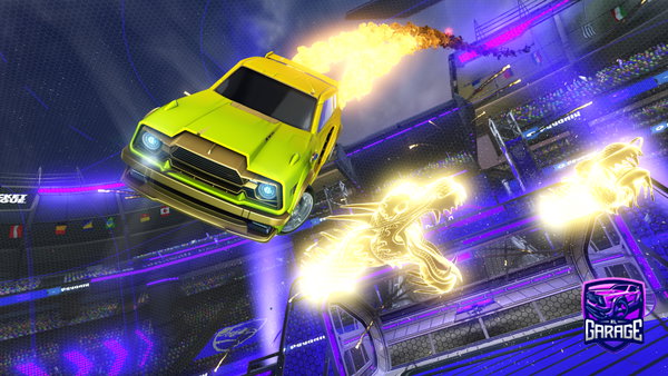 A Rocket League car design from Oc1KMonkey