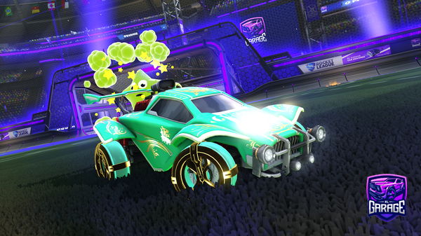 A Rocket League car design from LtCourage