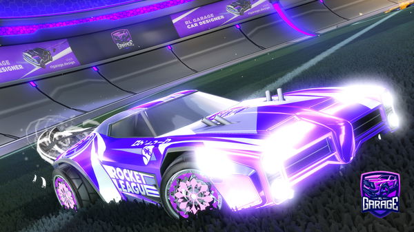 A Rocket League car design from Lesserevol