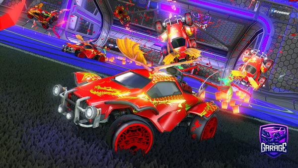 A Rocket League car design from CrazySavageBeast