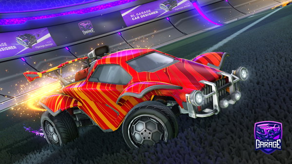 A Rocket League car design from Vitara_RL