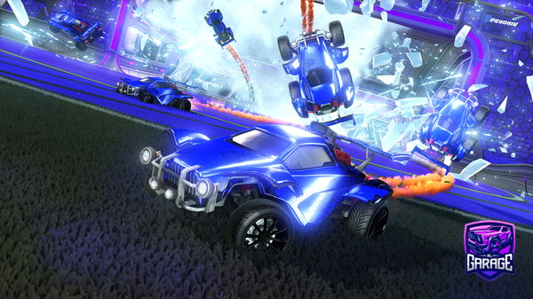 A Rocket League car design from G17Muffinz